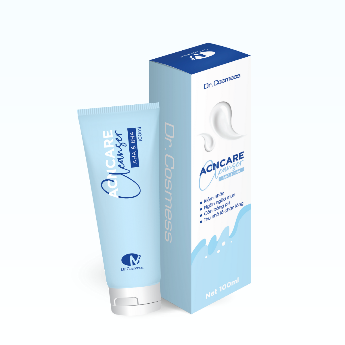 Sữa rửa mặt mụn Dr Cosmess Acncare Cleanser