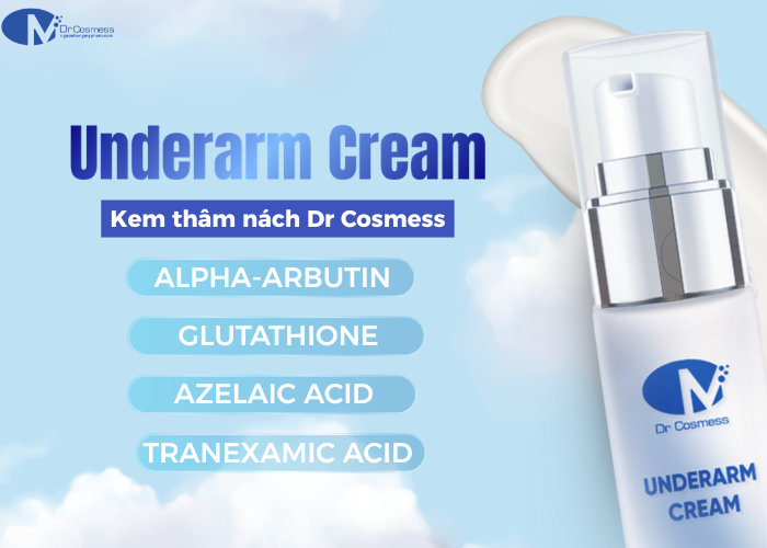 Các thành phần có trong Dr Cosmess Underarm Cream