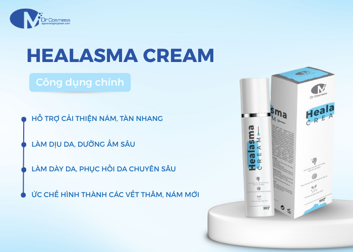 Công dụng chính của kem trị nám Healasma Cream