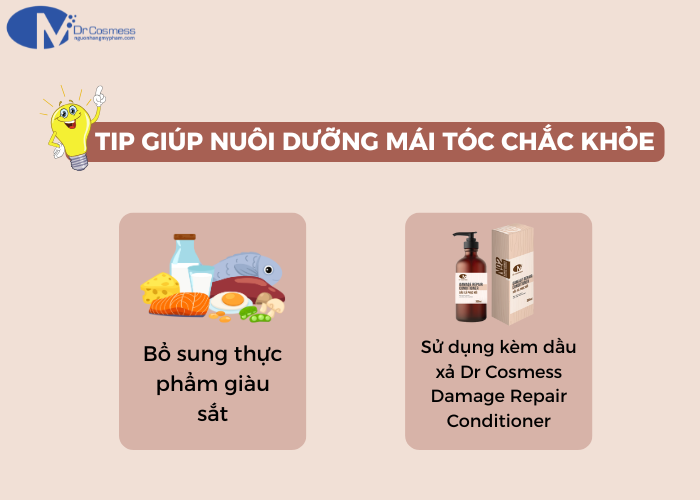 Lưu ý khi sử dụng dầu gội suôn mượt Dr Cosmess Damage Repair Shampoo