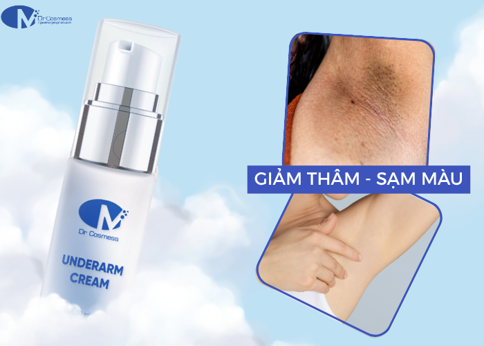 Sản phẩm có công dụng giúp làm mờ thâm, dưỡng ẩm và giúp da mịn màng