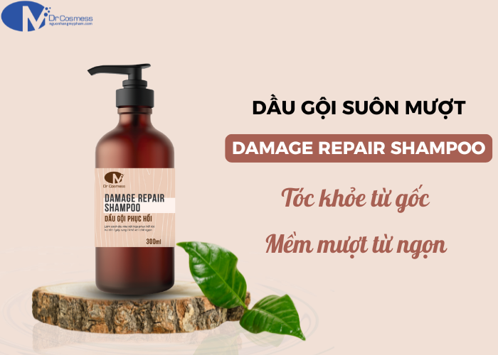 Sản phẩm dầu gội suôn mượt Dr Cosmess Damage Repair Shampoo