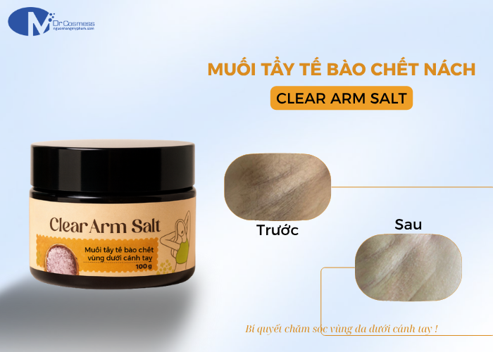 Sản phẩm muối tẩy tế bào chết nách Clear Arm Salt
