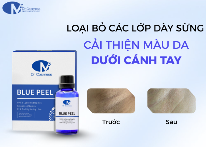 Sản phẩm peel da vùng nách Dr Cosmess Blue Peel
