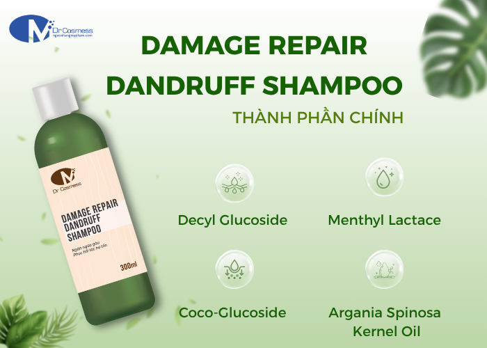 Thành phần chính của Damage Repair Dandruff Shampoo