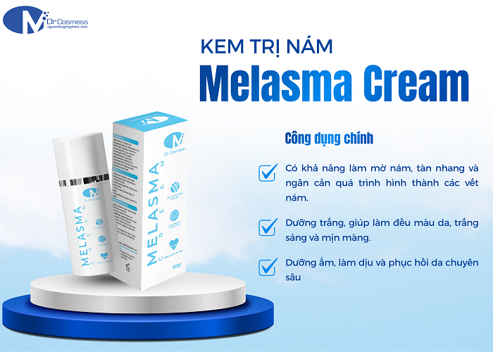 Công dụng nổi bật của kem trị nám Melasma Cream 