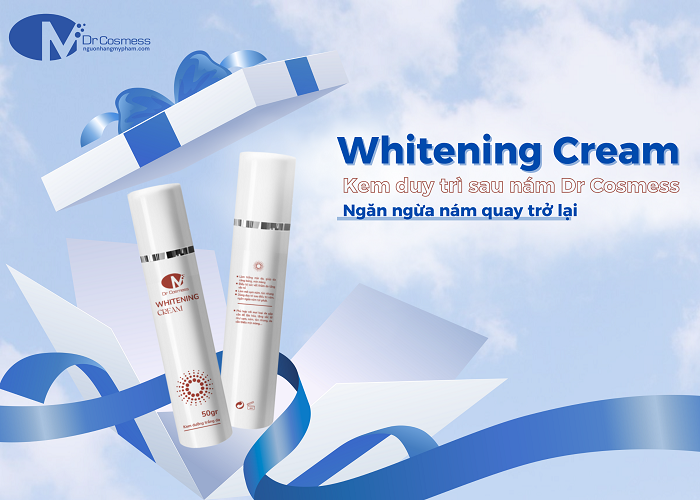 Kem duy trì sau nám Dr Cosmess Whitening Cream