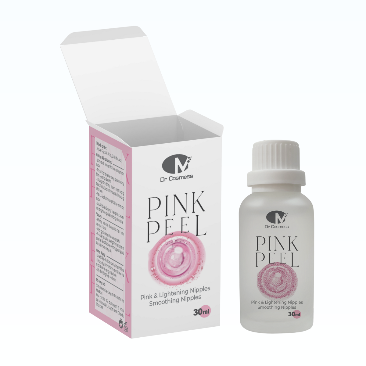 Peel hồng nhũ Dr Cosmess Pink Peel