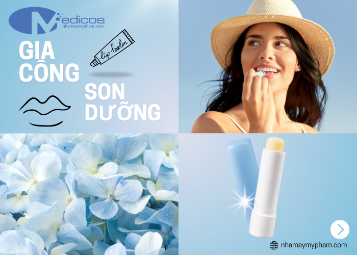 Gia công son dưỡng tại Medicos