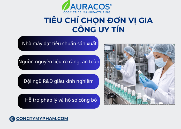 Những tiêu chí chọn đơn vị gia công xịt thơm miệng uy tín 