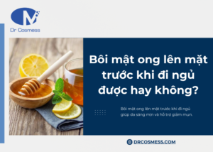Bôi mật ong lên mặt trước khi ngủ được hay không?